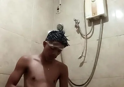 Another Shower Jerking off with Cumshot