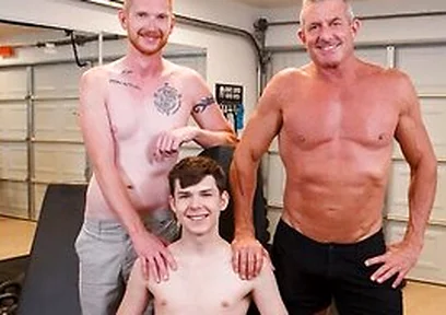 Cute Twink Stepson Dakota Lovell Takes Stepgrandpa And Stepdads Cocks At The Same Time