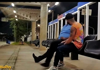 I Sucked the Driver's Dick While Waiting for the Bus.