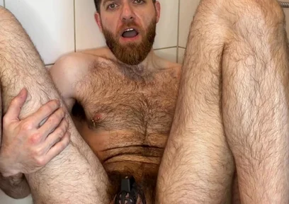 Squirting While Locked