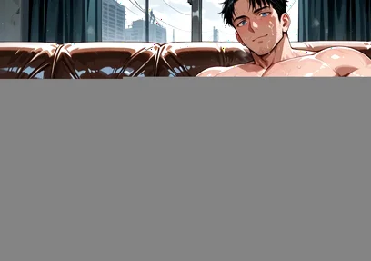 Ai Generated Intense Muscle Men