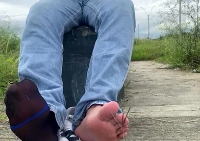 You're Going to Massage, Lick and Smell My Feet Until I Decide