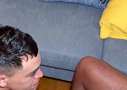 Arab Stepdaddy Using White Trans Pussy