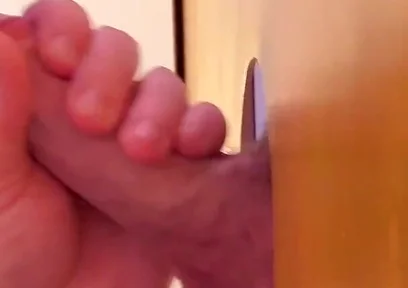 Hot Italian Cock at the Gloryhole - Sucked Dry with My Special Tongue Technique!
