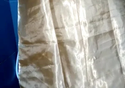 Yellow Longdress Masturbation