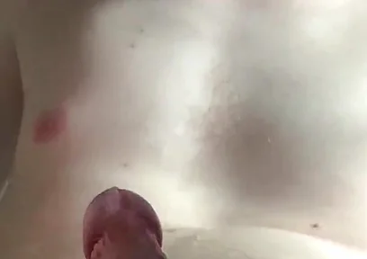Masturbation on a Bed