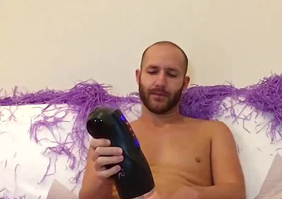 Fleshlight Machine on Couch