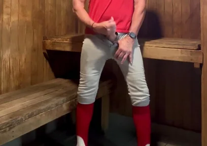 Alpha Jock Fun in the Sauna with Jockdad87 Part 8