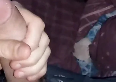 A Strong Erection at Night and a Little Masturbation!