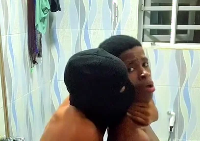 Young Boy Got Fucked in..bathroom, Livingroom and Kitchen