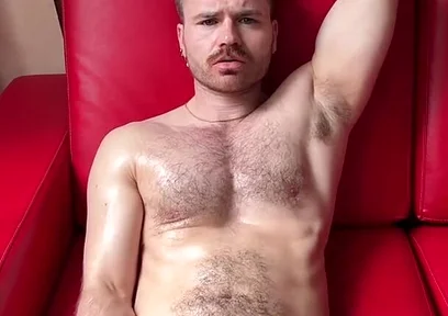 Ftm Solo Masturbation: Massage Oil, Hairy Bush, Feet, Squirting