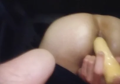 Anal Masturbation with Dildo