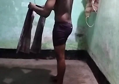 Straight Friend First Time Catch-up in Underwear Twink Boy