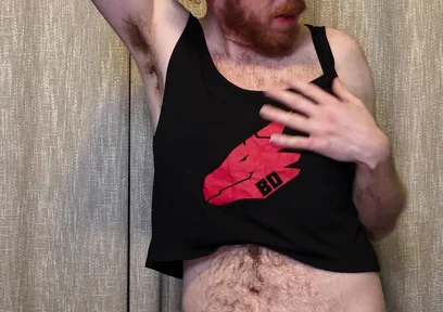 Dancing and Strip Teasing in a Crop Top Gstring