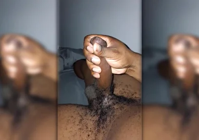 Need Someone to Slurp up This Gooey Spermy Mess!