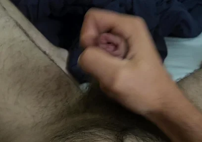 Wanking My Big Hard Cock POV