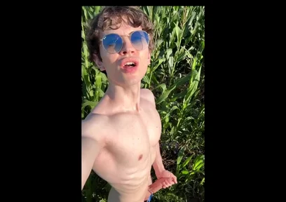 Corn Fields and a Big Dick Around
