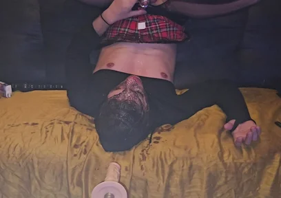 Sissy Slave Face Fuck and Piss