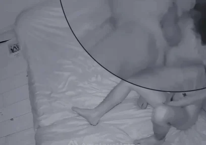 Night Vision Cam Caught Skinny Stepson Showing His Step Stepbrother How to Please Stepdaddy