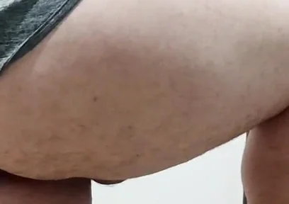 Ugly Femboy Showing Her Ass Swinging