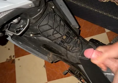 Cum of My Bike