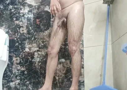 Indian Desi Police Officer Get Sucked and Shower with Neighbour and Army Officer