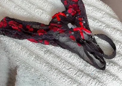 Cum on Wife’s Panties 11