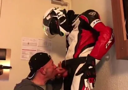 French biker cock sucking