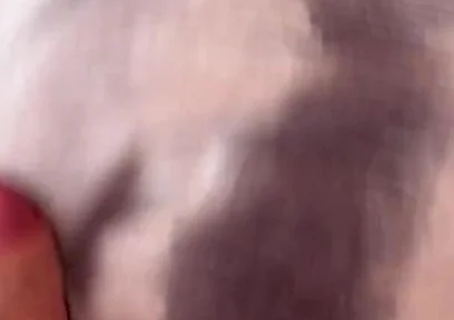 Masturbation with a Dick on a Pillow and Freehands Cum