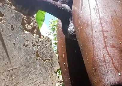 Teenfidelity Sexy Black Man Masturbating with High Intensity to Cum