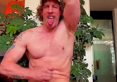 Gooning My Dong Until I Splat a Huge Load Ready for You to Taste