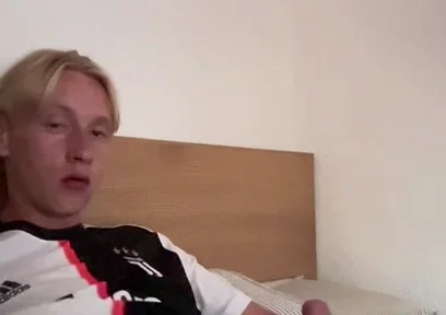 Soccer Bro Horny Masturbating