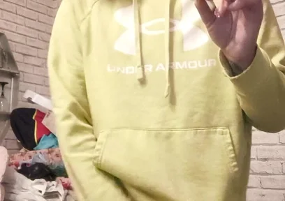 Smoking and Playing with My Big Dick