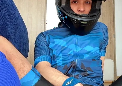 Suit Bike and Cum