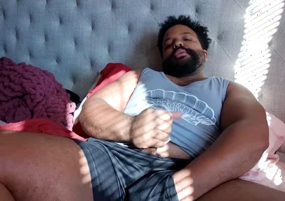 BBC Stepdaddy Cums with a Mini Vibrator in His Ass