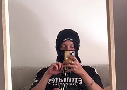 Horny Soccer Bro Shows His Big Cock and Feet with Pre Cum Leaking
