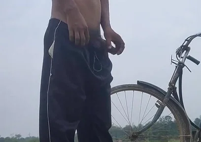 Outdoor Roadside Gay Men Masturbation Sex Video