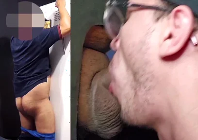 Straight, Married and Uncut App Driver Was Near Gloryhole and Decided to Relieve Himself!