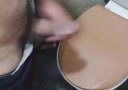 Cum in Bathroon
