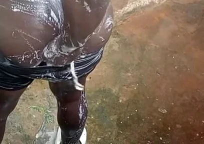 The Horny Masturbation Skills of This Black Guy Got Him Into Want to Cum Everywhere on the Floor