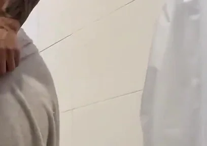 Playing with Nipple Suckers Wearing a Wrestling Singlet for the Gym Ortizjona / Jona Ortiz