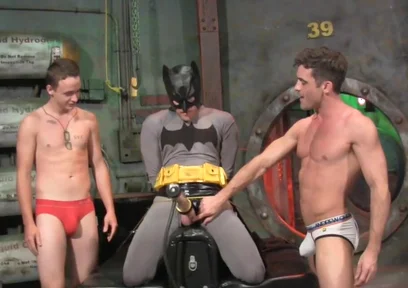Batman vs the gogo boys