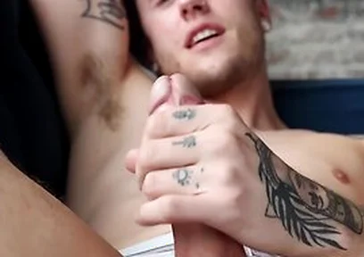 White Boy With Pretty Dick Strokes In Jockstrap