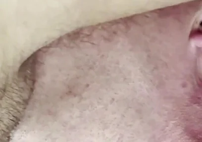 Foot Fetish, Slave Sucks Toes and Eats Cum, Slaps, Cums in Mouth Twice