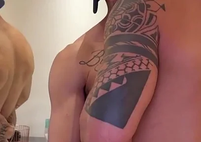 3 Big Cocks Gay Group Azael Maluma Fucks Cute Hardcore Anal
