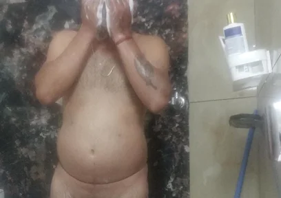 Indian Desi Man Enjoy Shower and Masterbation Show