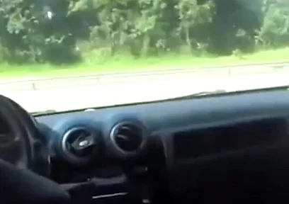 Jerking off in the Car