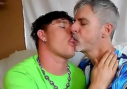 Richard Lennox And Leo Blue Share An Intense Stepdaddy Boy Makeout Session