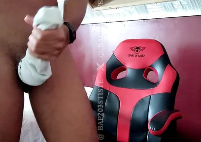 Jerking in a Sock Feel so Good.