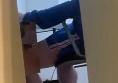 Caught My Straight Flatmate Jerking off to Porn